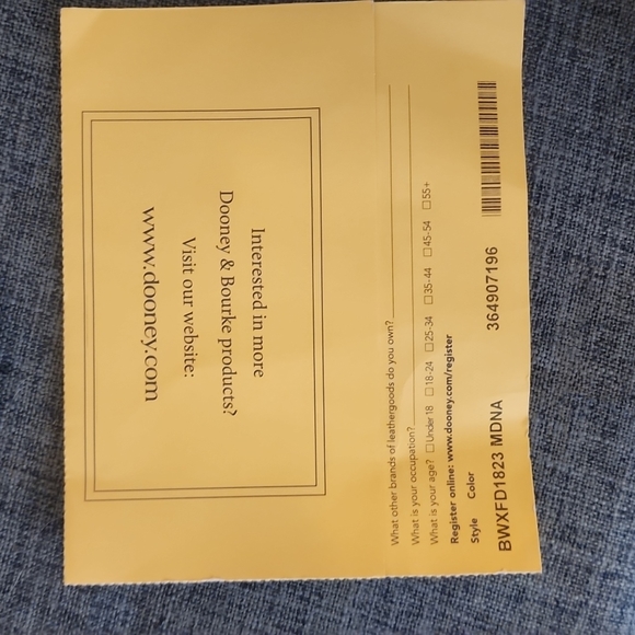 Dooney and Bourke Midnight Blue Penny Crossbody - Picture 3 of 6